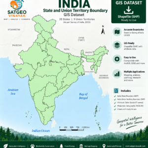 India State Boundary SHP - Free Data